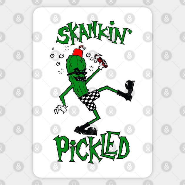 Skankin Pickle Pickled Sticker by caitlinmay92